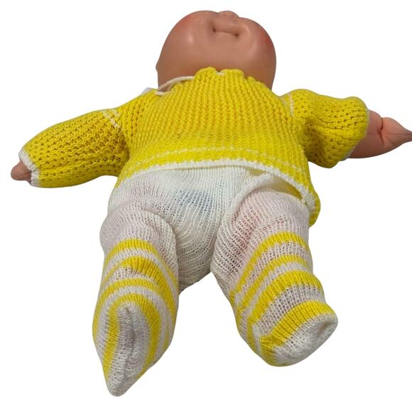 Vintage Cabbage Patch Kids Soft Body Doll 1982 Baby Boy Coleco Green Eyes - Picture 3 of 6